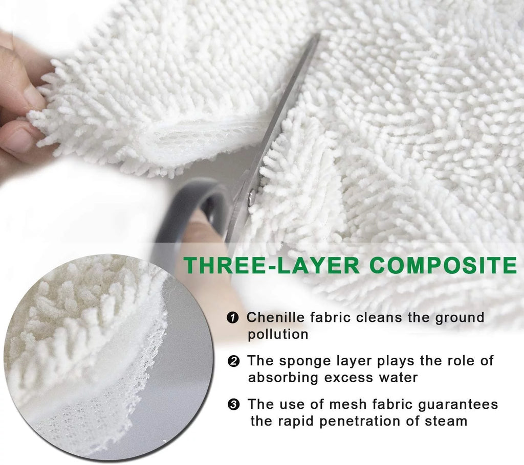 Replacement Mop Pads for Steam Mop, 4 Pack Y2814