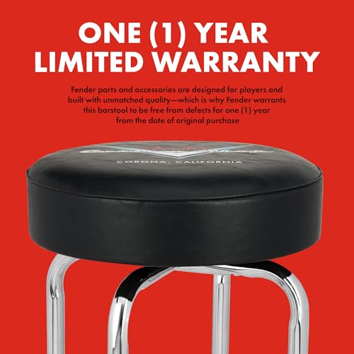 Swivel Barstool, Black, 24 Inch U392445