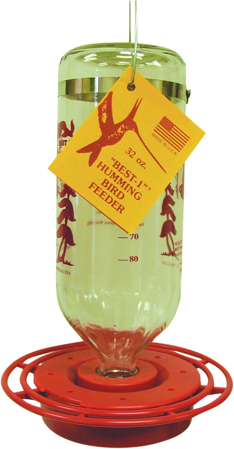 32oz Hummingbird Feeder, Clear D69918