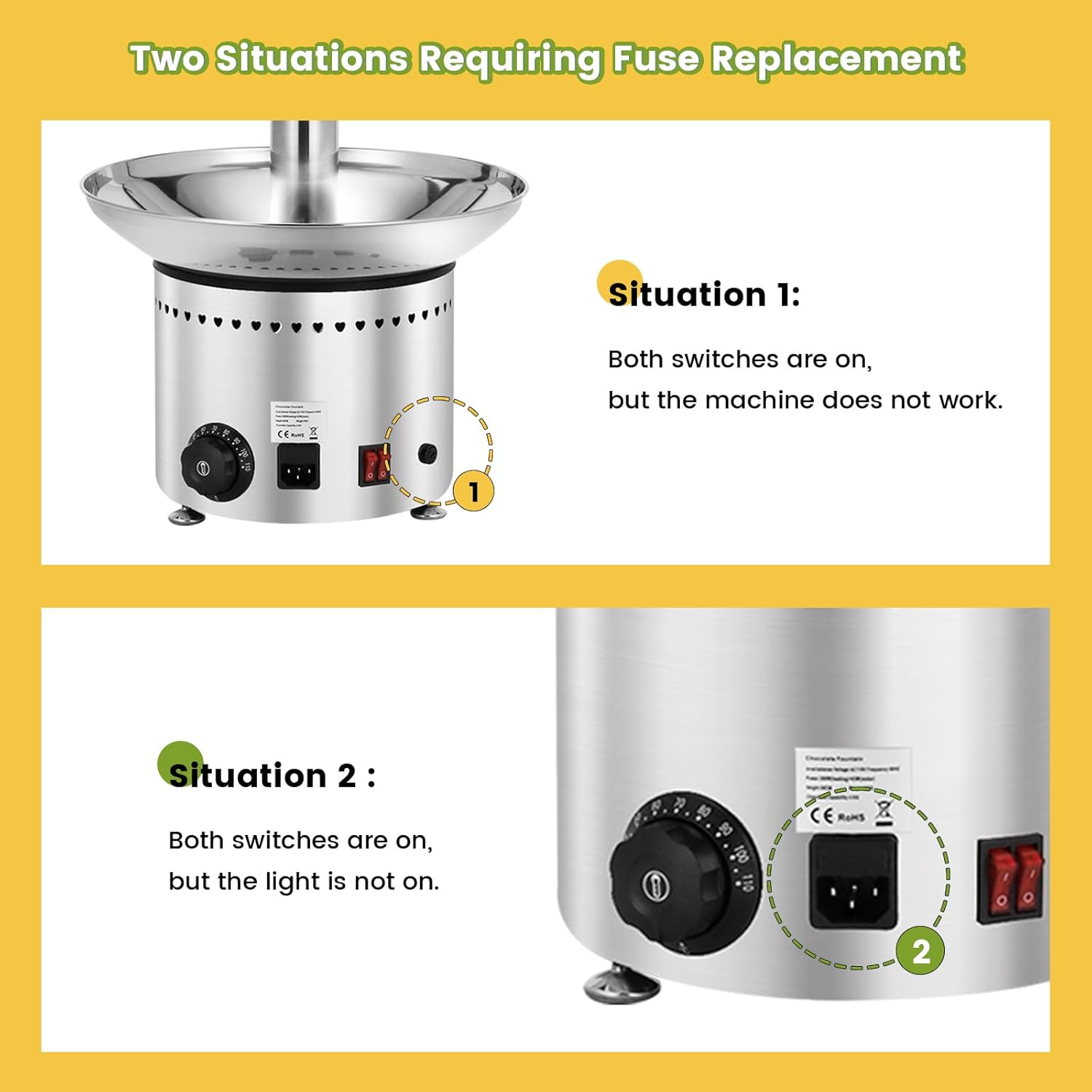 Chocolate Fountain Machine 5 Tier Stainless Steel J26133
