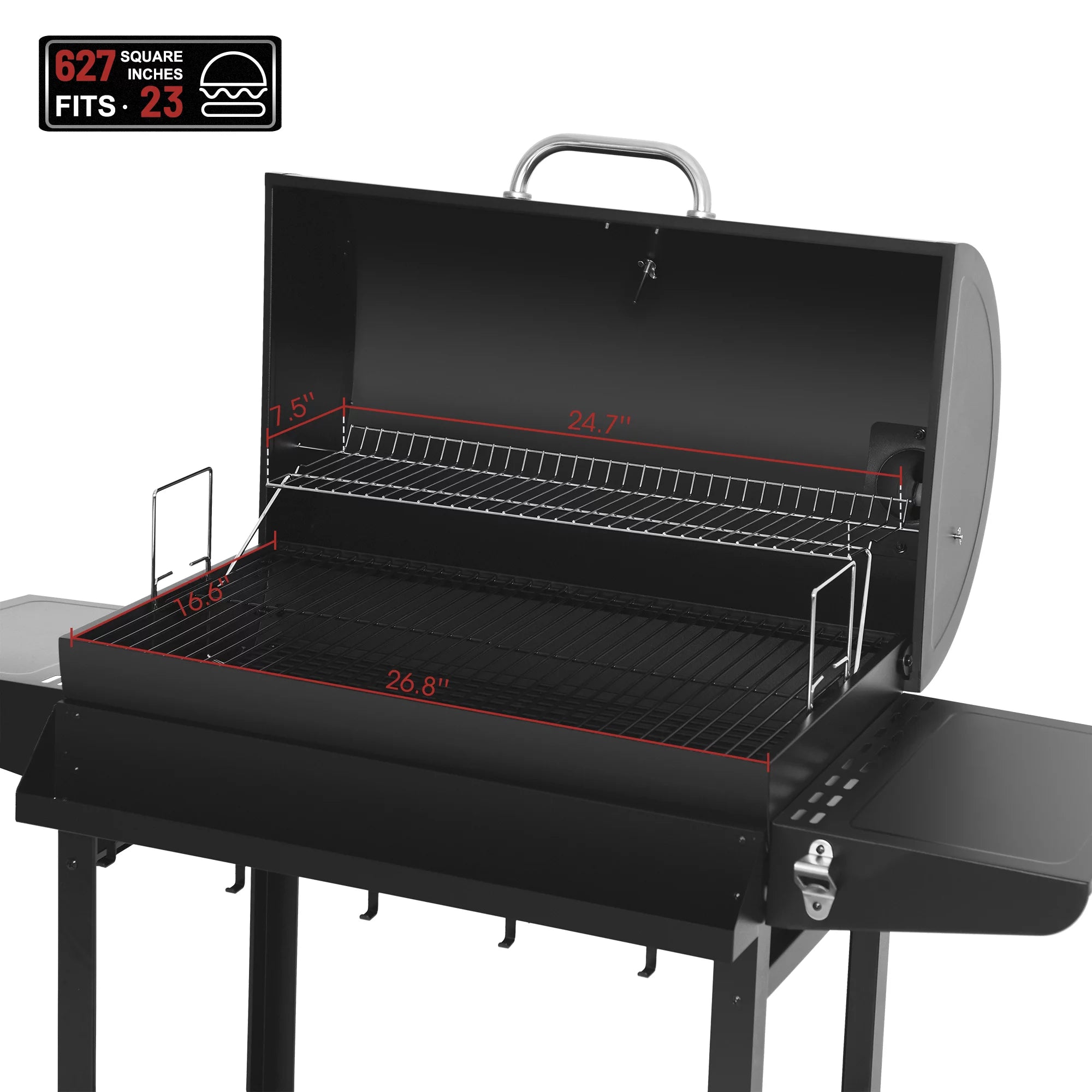 30" Barrel Charcoal Grill C1735