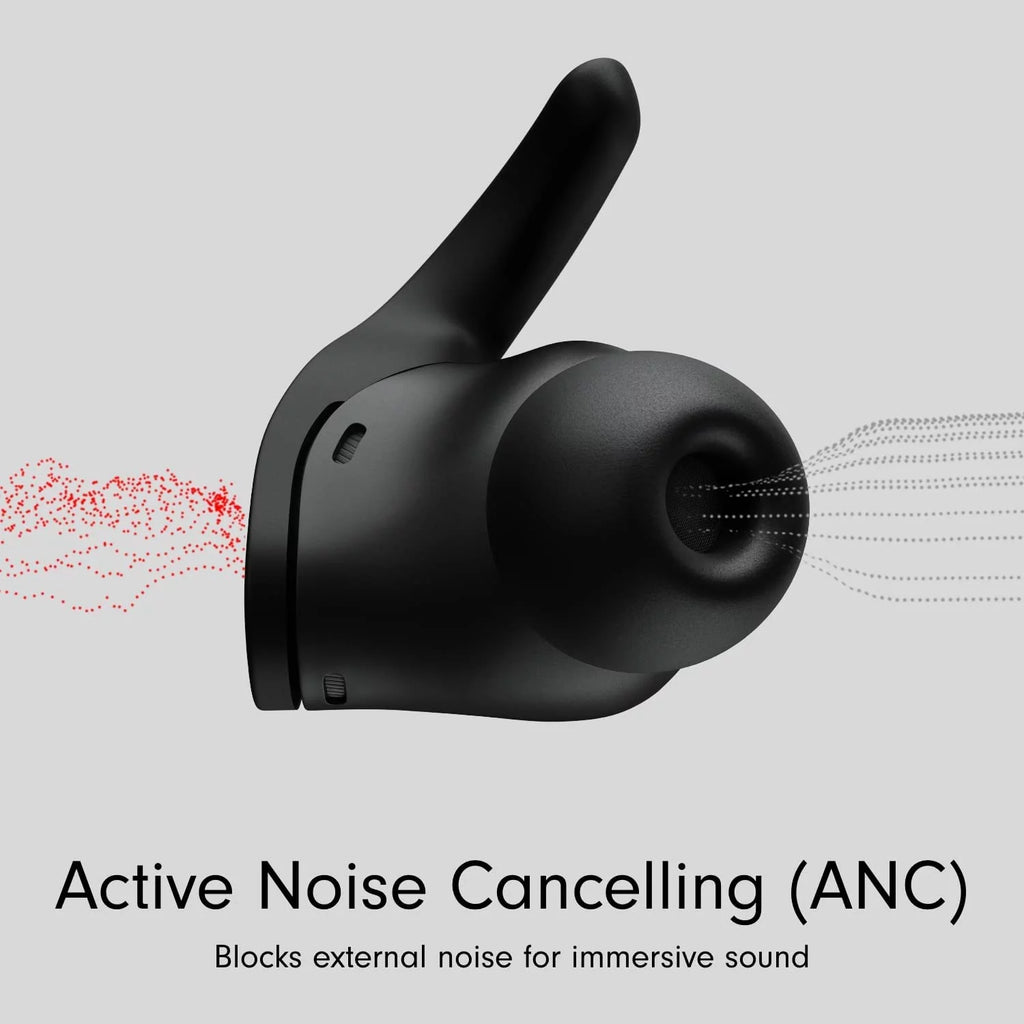 Wireless Noise Cancelling Earbuds Bluetooth Black D274