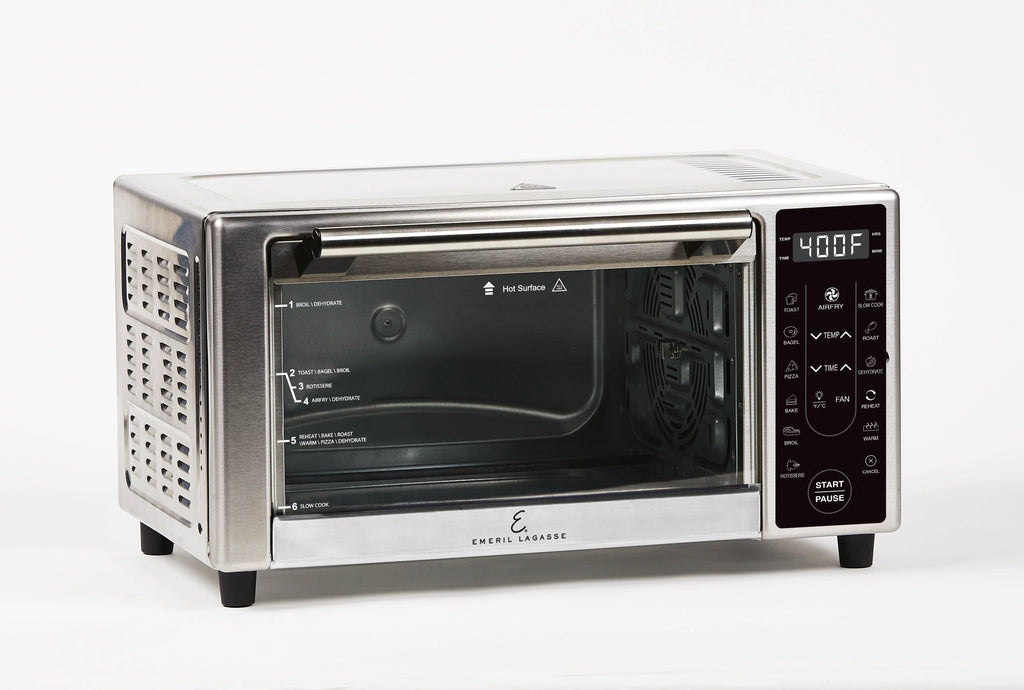 Power AirFryer 360 Plus Toaster Oven, Stainless Steel M210270