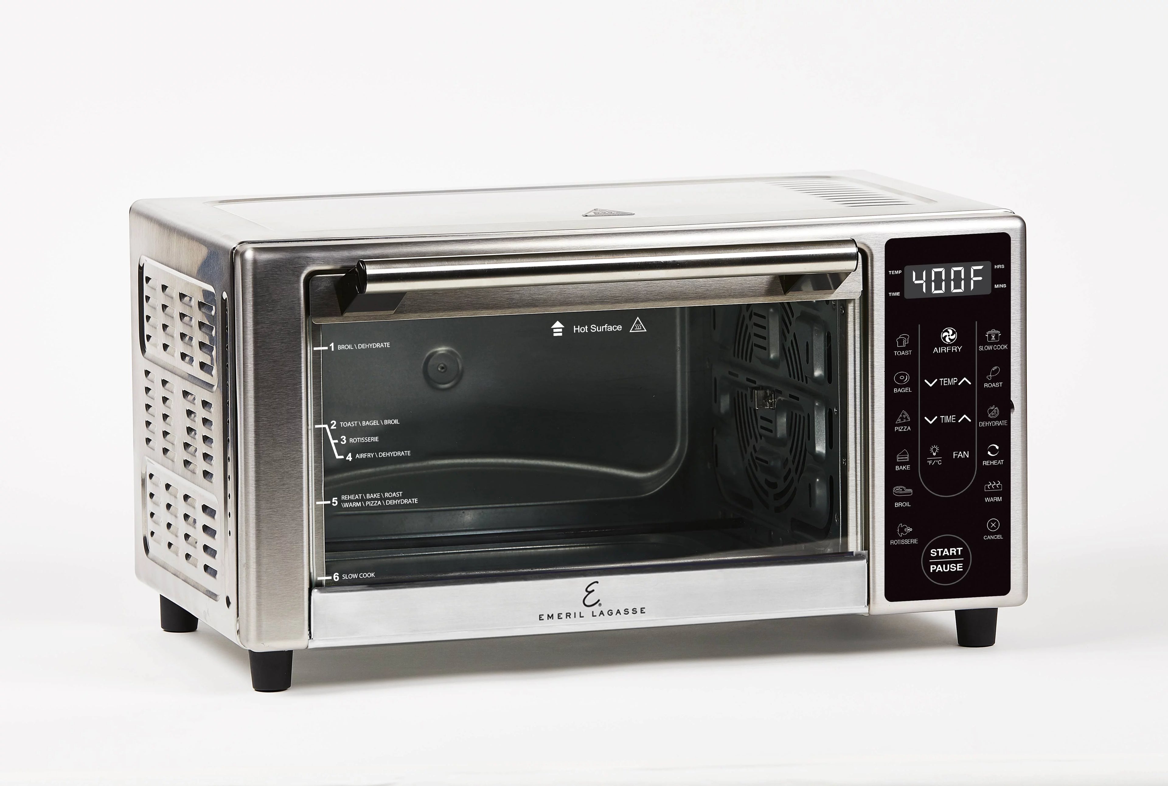 Power AirFryer 360 Plus Toaster Oven, Stainless Steel M210270
