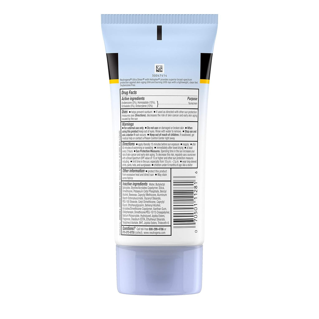 Ultra Sheer Dry-Touch Sunscreen Lotion SPF 70, Water Resistant, 5 fl. oz C286