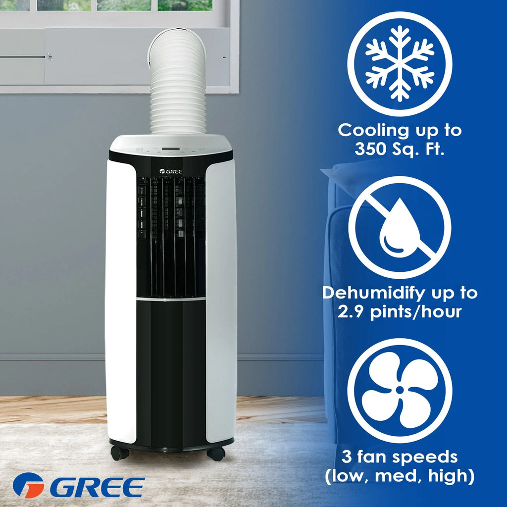 Portable Air Conditioner with Remote, up to 350 Sq Ft D8344