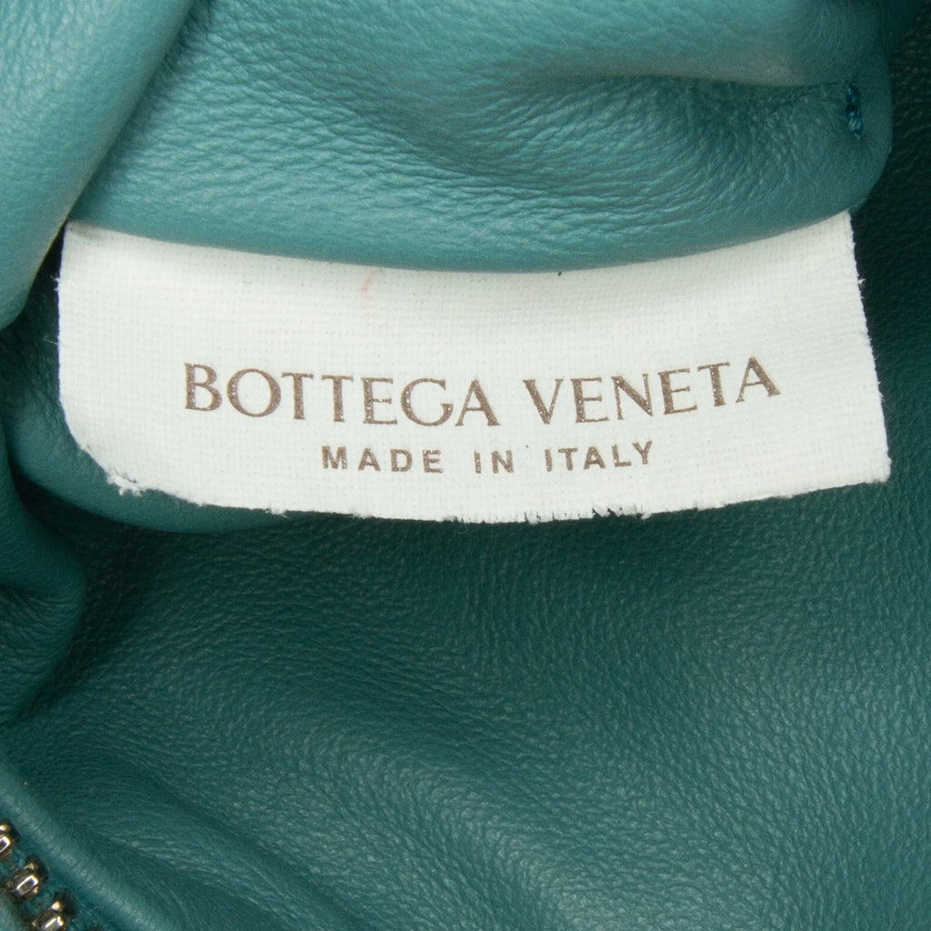 Pre-Owned Mini Intrecciato Calf Leather Blue Handbag Top Handle L42616