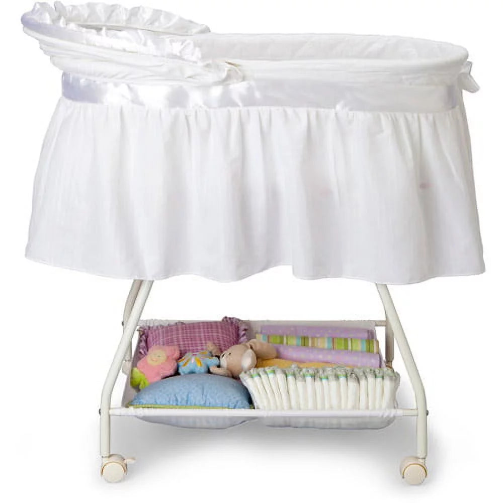 Classic Sweet Beginnings Bassinet, White D89929