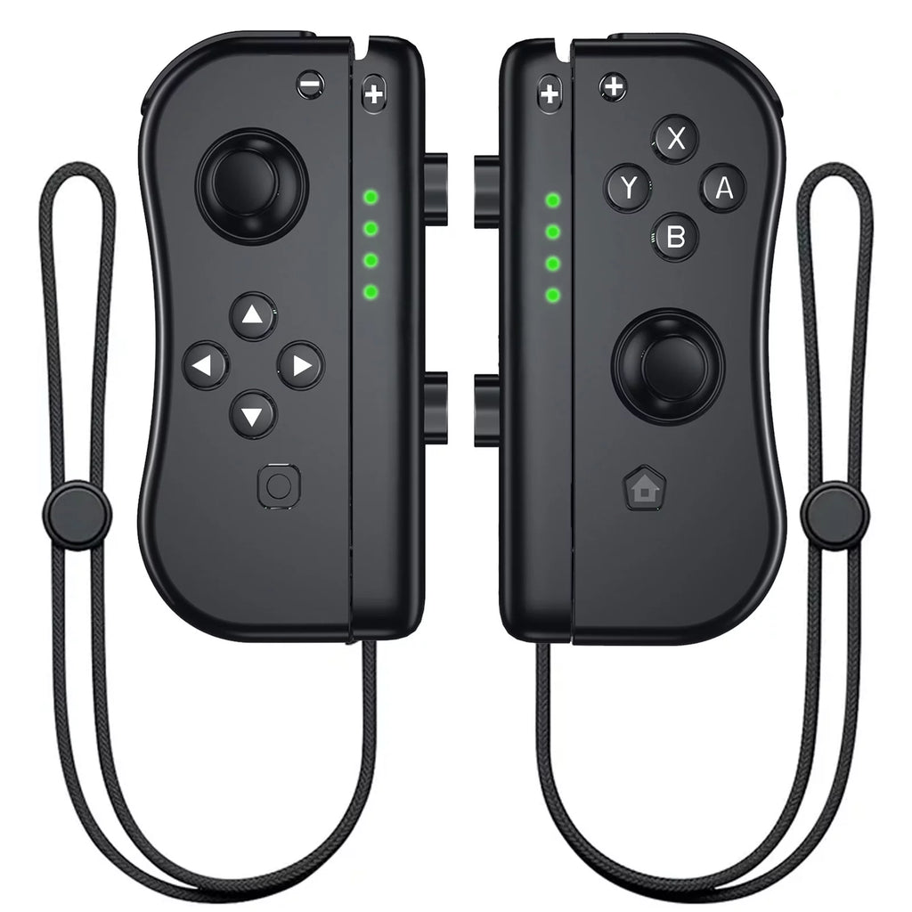 Joypad for Nintendo Switch, Wireless Left and Right Controllers with Turbo and Vibration, Black S957938