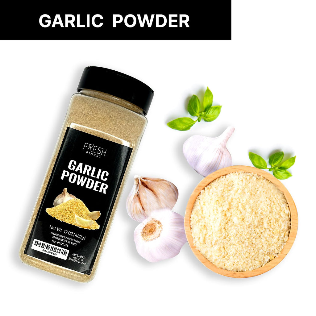 Garlic Powder 16oz, Non-GMO, Gluten-Free (2 Pack) A727