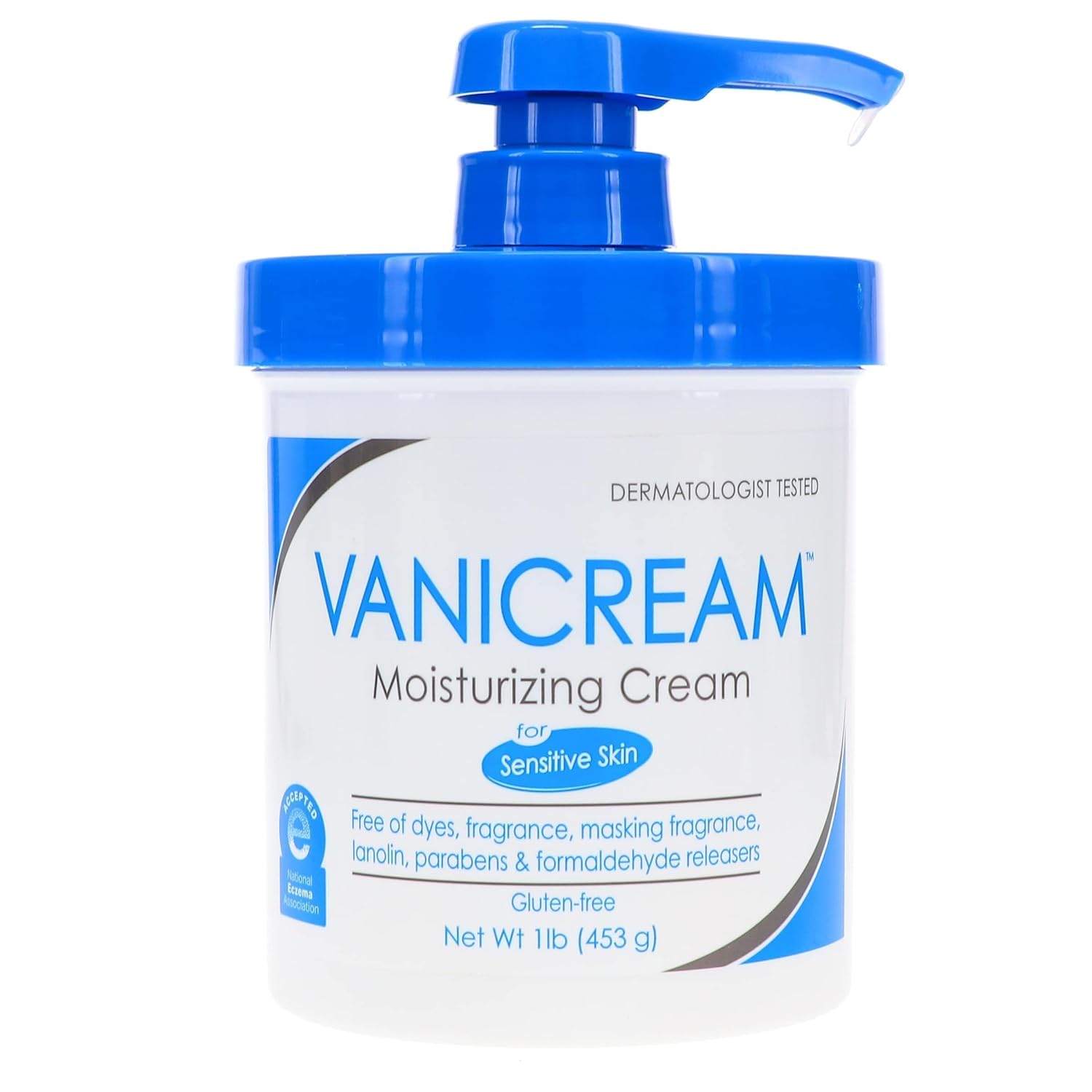 Daily Moisturizing Cream with Pump, 16 oz (Pack of 2) V9124