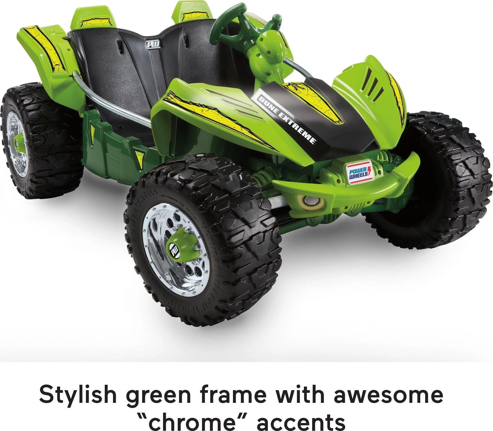 12V Battery-Powered Ride-On Vehicle with Storage Area, Green X41766