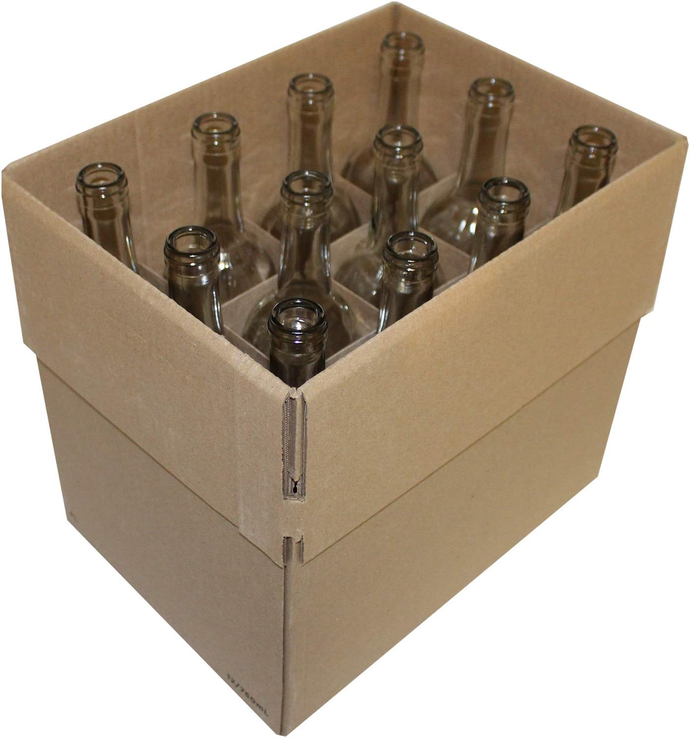 Clear Wine Bottles 750ml Case of 12 R751