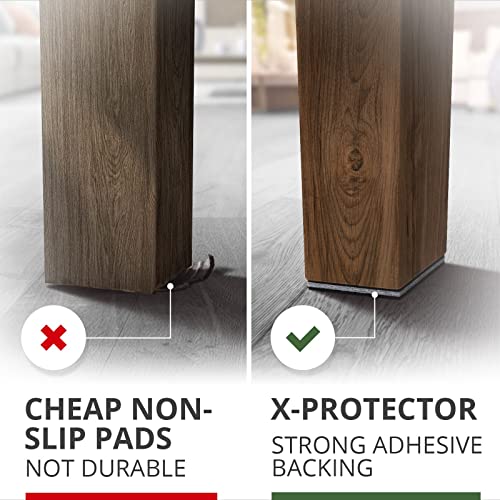 Non Slip Furniture Pads 6 Inch Self Adhesive Rubber Feet Floor Protectors V75118