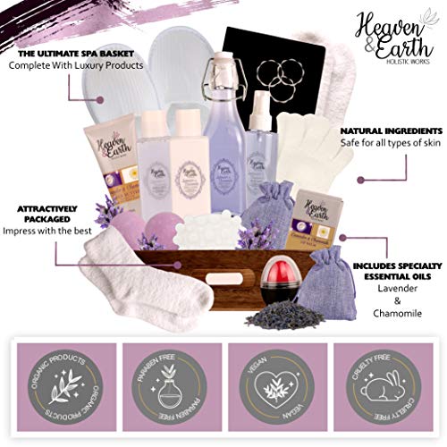 Lavender Spa Bath Gift Set for Mom X664