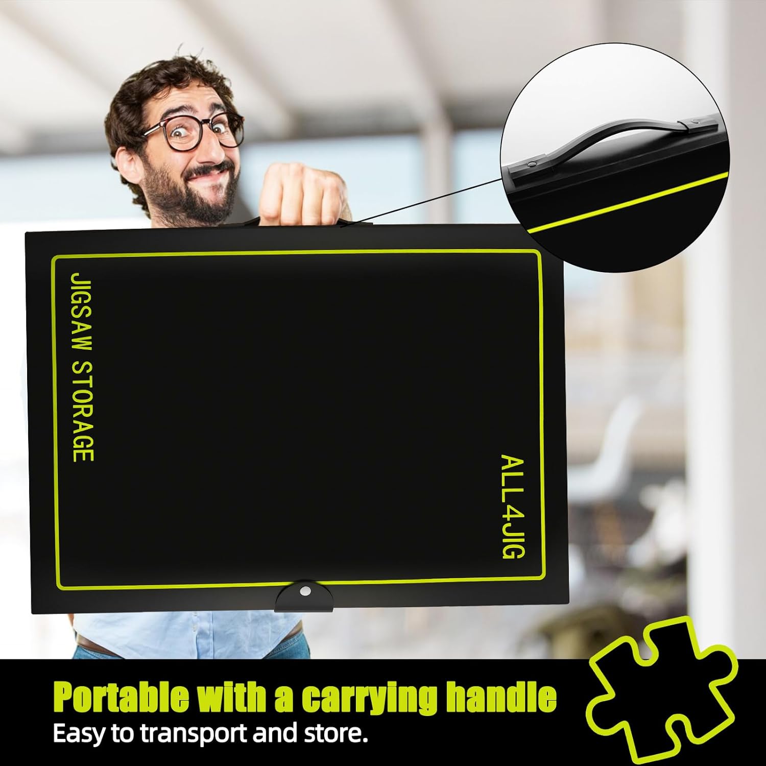 Puzzle Storage Folder for Adults, Holds 20 Puzzles W8340