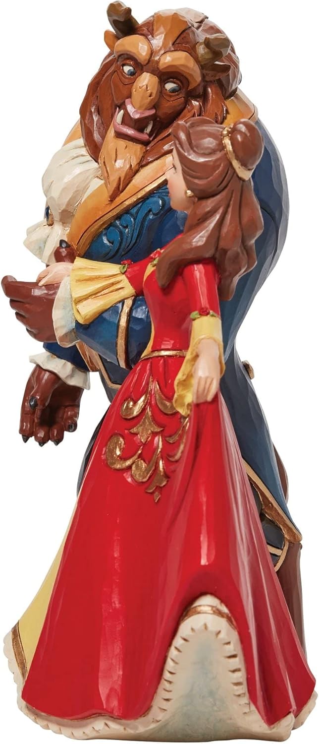 Disney Traditions Beauty and The Beast Enchanted Figurine, 9.02 Inch K564306