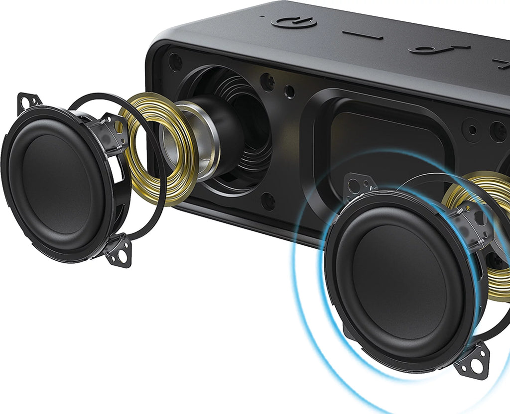 Portable Speaker, 16W, 20-Hour Playtime, IPX7 Waterproof Z745429