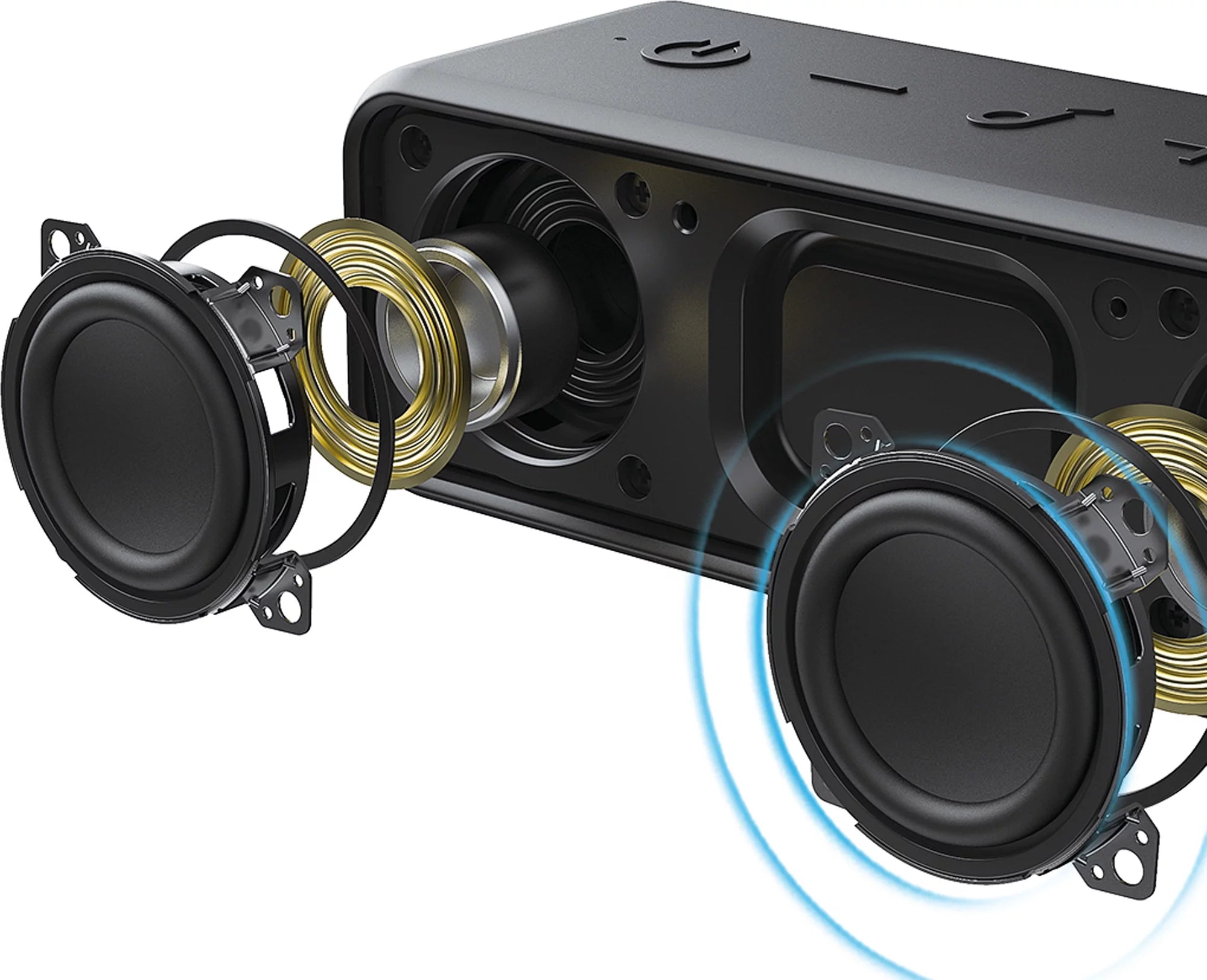 Portable Speaker, 16W, 20-Hour Playtime, IPX7 Waterproof Z745429