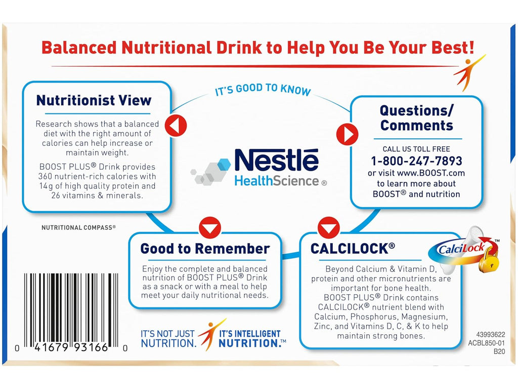Nutritional Drink, Vanilla, 8 Fl Oz (Pack of 2) S3807