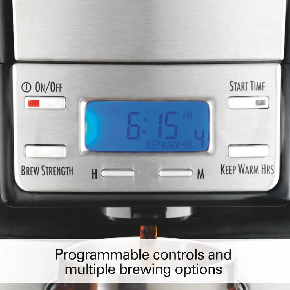 12 Cup Coffee Maker with Internal Storage Z474439