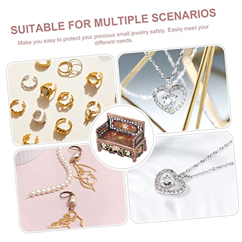 3pcs Metal Ring Miniature Furniture Ornaments Desk Decorations Storage Box B211