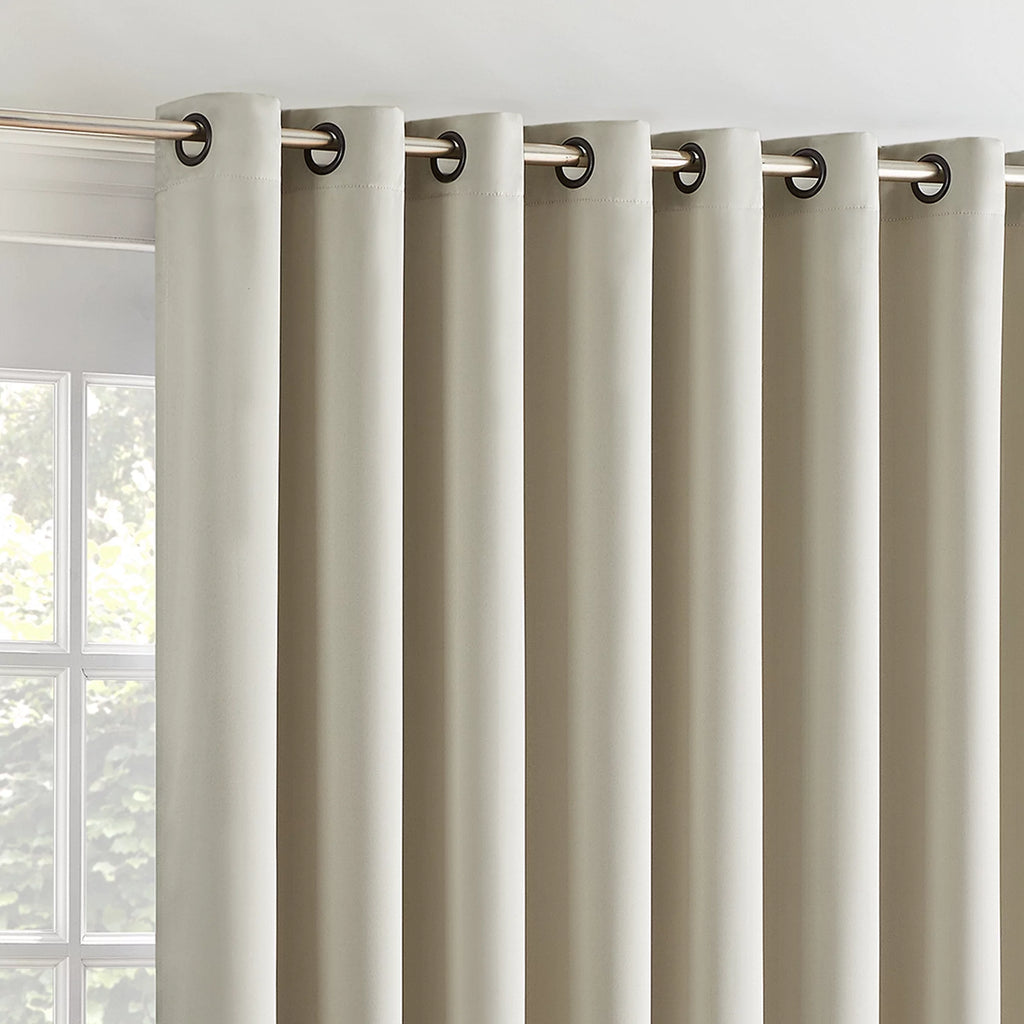 Stone Patio Door Curtain Panel, Thermal Blackout B68669