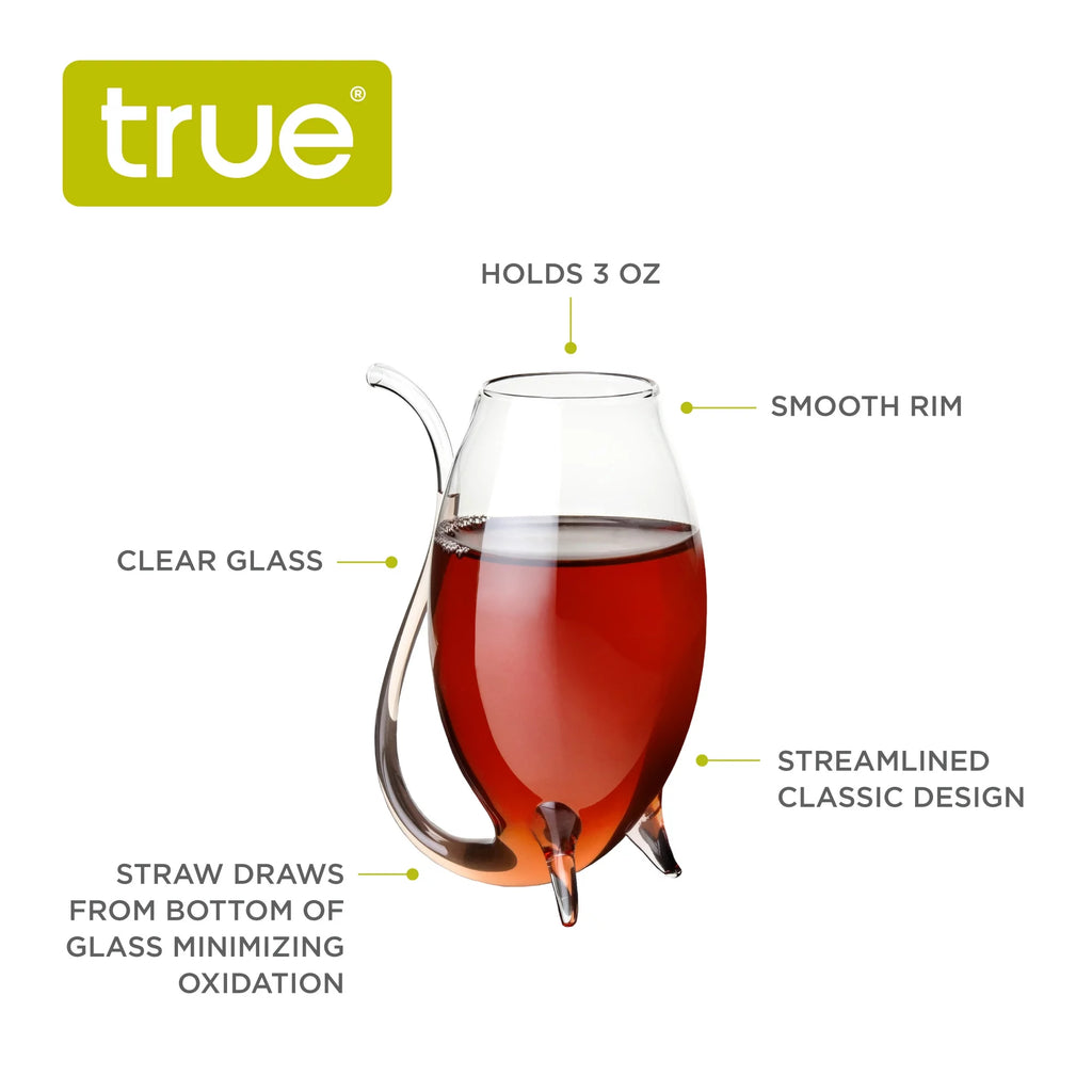 Port Wine Glasses with Sipper, Set of 4 P366
