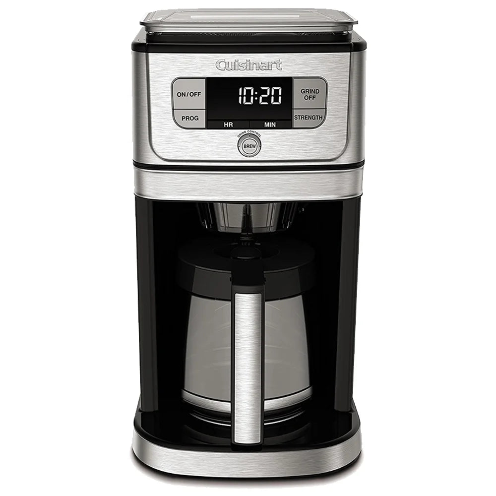 12 Cup Automatic Burr Grind and Brew Coffeemaker with Tumbler M484