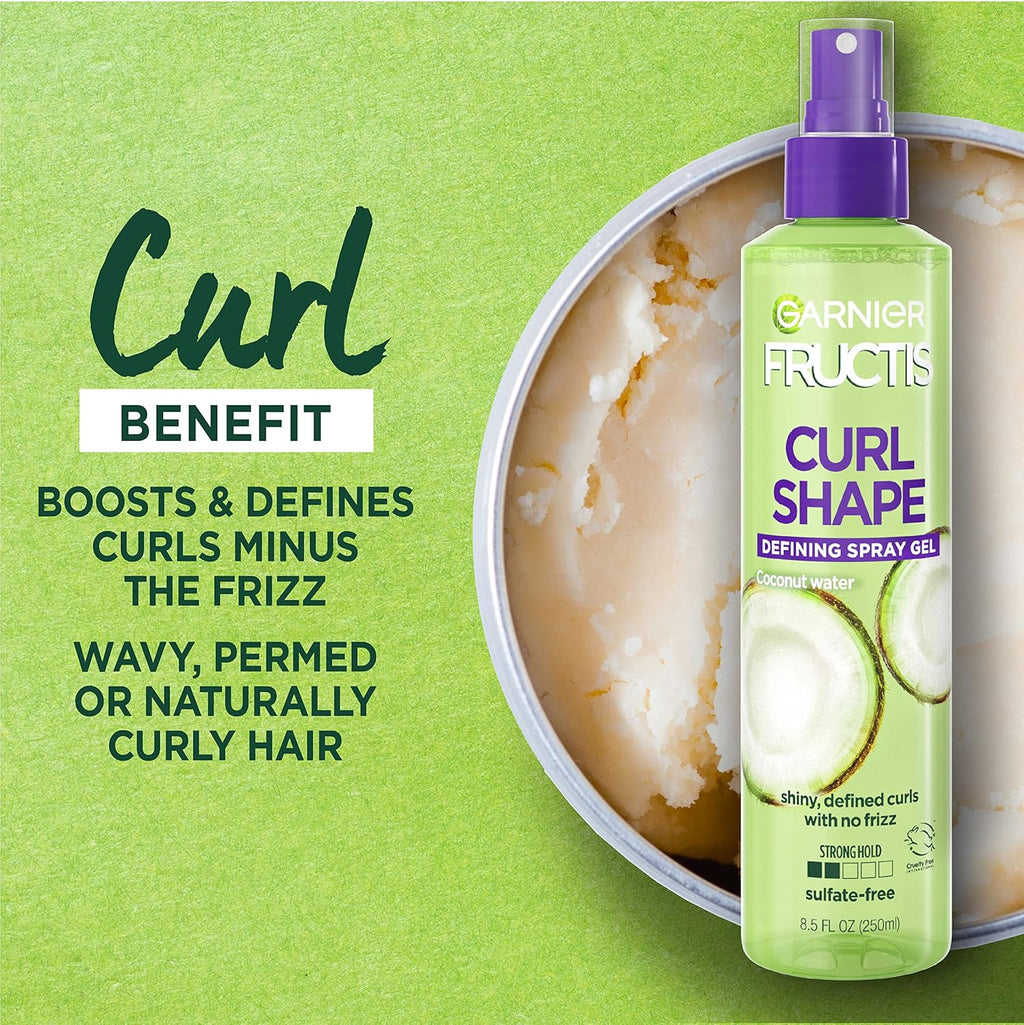 Curl Defining Spray Gel for Curly Hair, 8.5 Fl Oz K85159