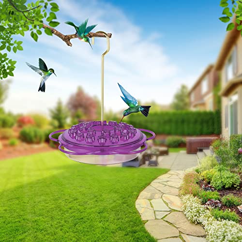 Outdoor Hanging Hummingbird Feeders, Leak-Proof, Easy to Clean Q3664