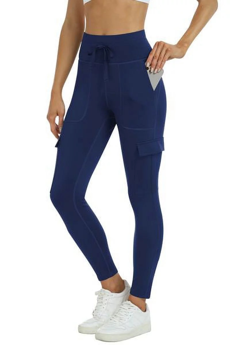 Women's Yoga Pants with Pockets High Waisted Leggings K428923