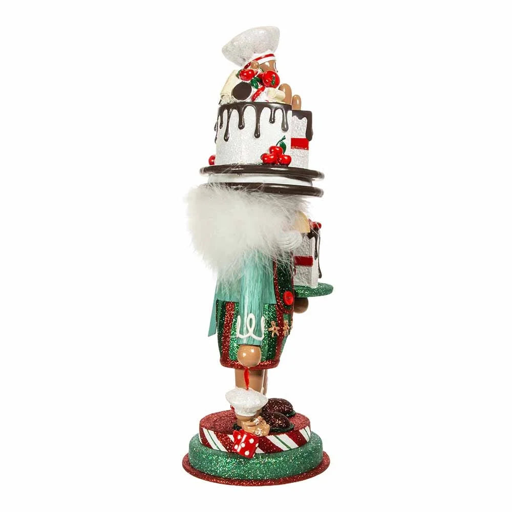 15-Inch Nutcracker with Gingerbread Baker Hat E597533