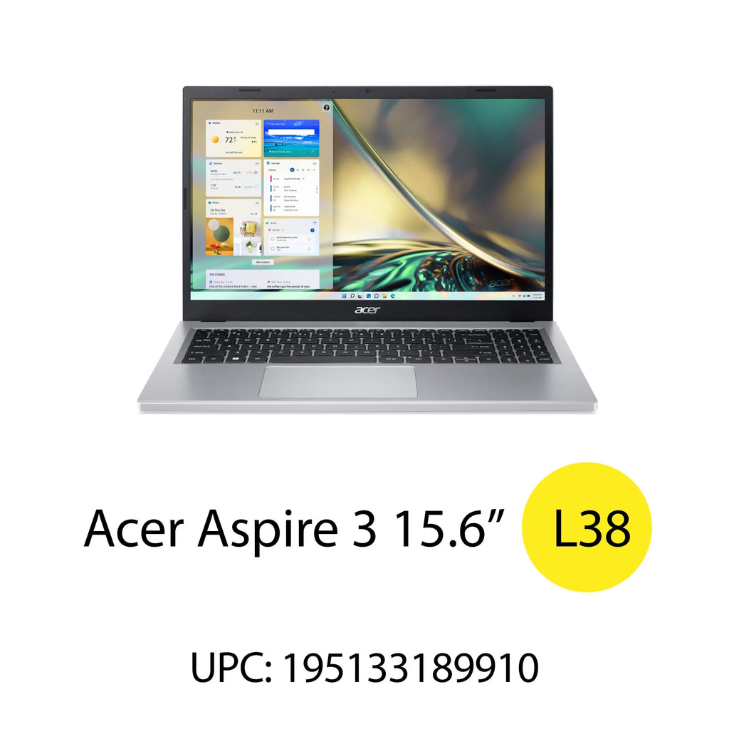 15.6" FHD Laptop, Intel Core i3, 8GB RAM, 128GB Storage, Windows 11 F140616