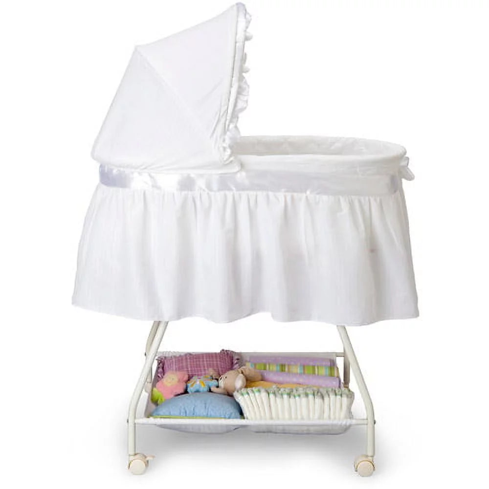 Classic Sweet Beginnings Bassinet, White D89929