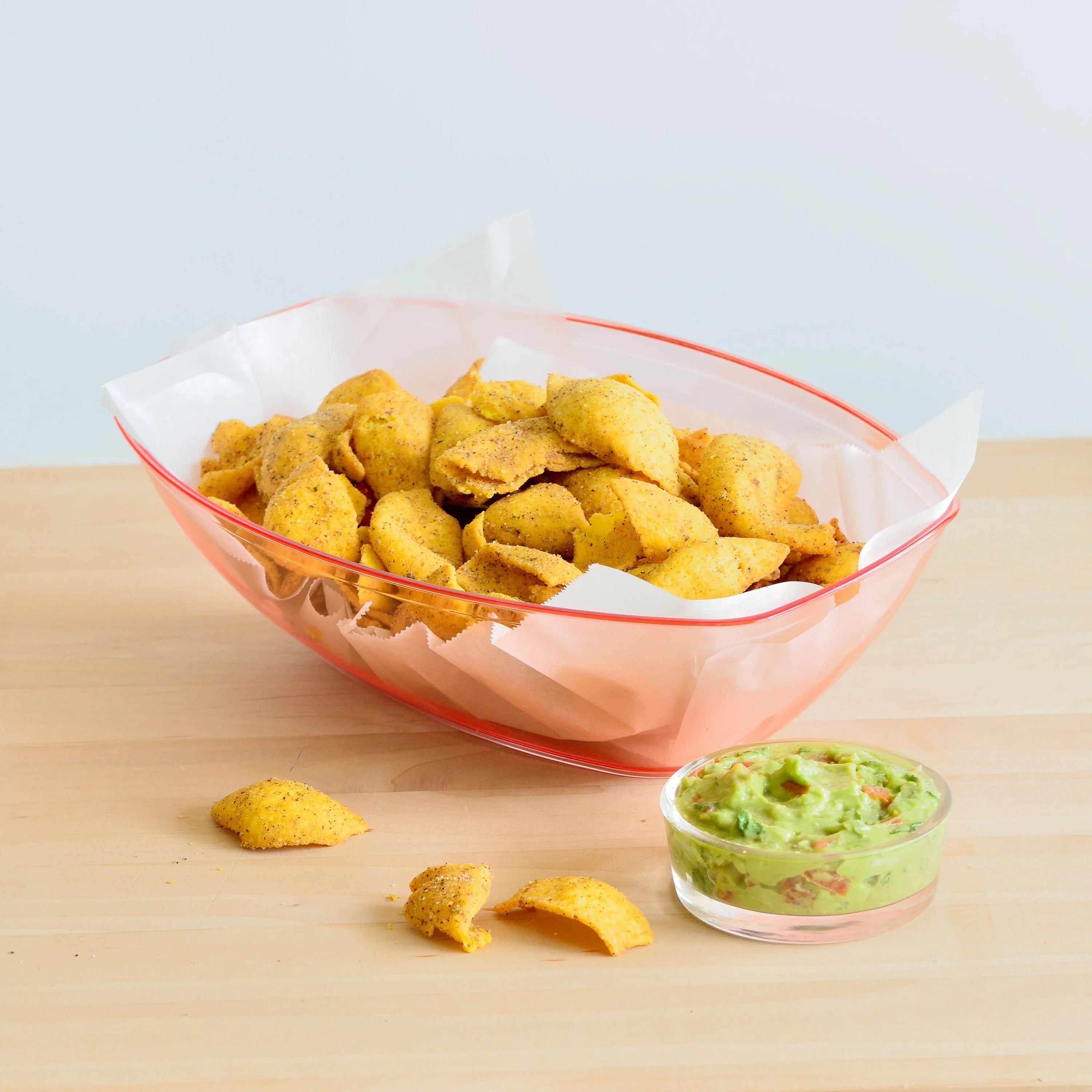 80 Ounce Plastic Mixing and Serving Bowls, Set of 8, Rainbow G5536