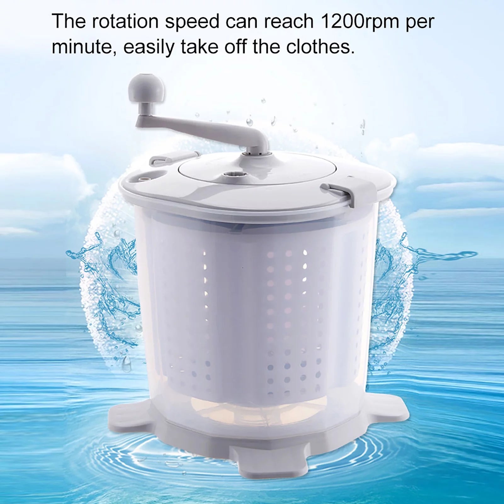 Portable Manual Washing Machine for Underwear and Small Laundry W92622