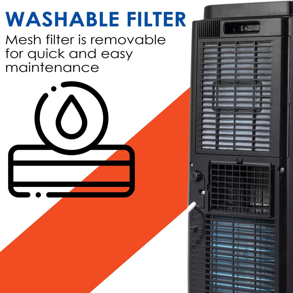Portable Air Conditioner with Remote, up to 350 Sq Ft D8344