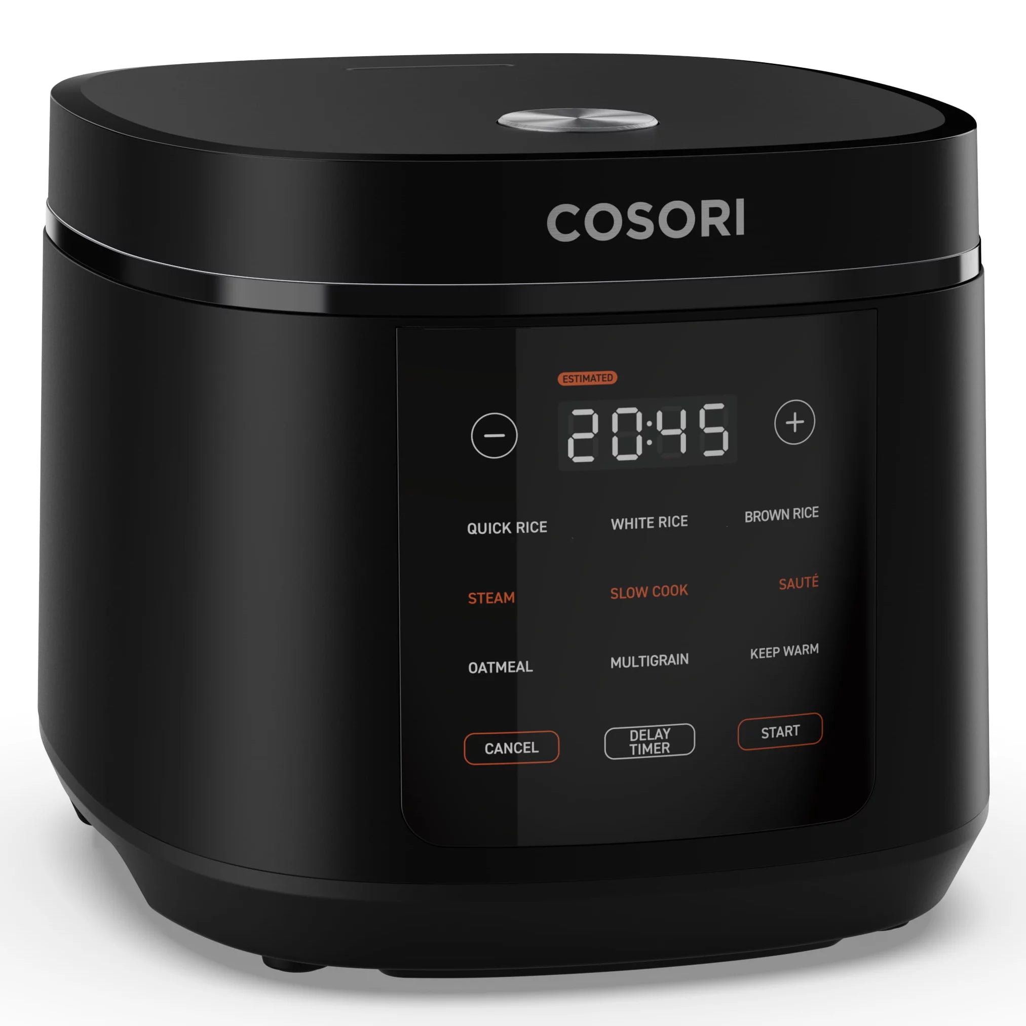 5.0-Quart Rice Cooker with 9 Cooking Functions and Touch Control H932