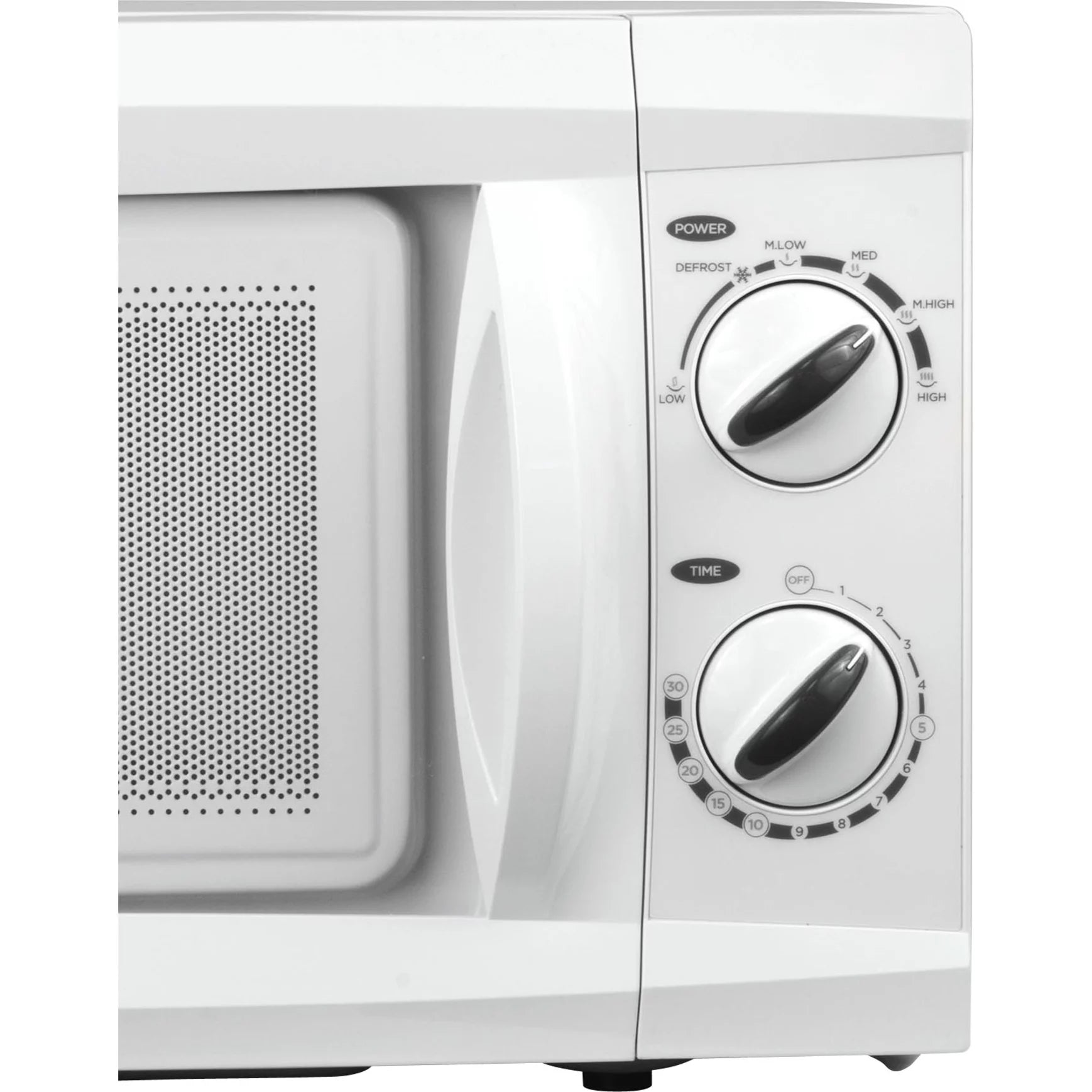 Countertop Microwave Oven 0.6 cu ft 600W White F687