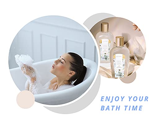Spa Gift Baskets for Women with Lavender Bath Set Q6552