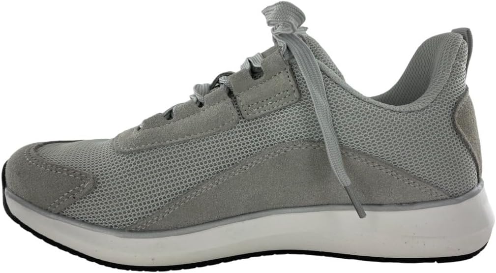 Women's Leather Grounding Trail Running Shoe, Grey, Size 9 V38083