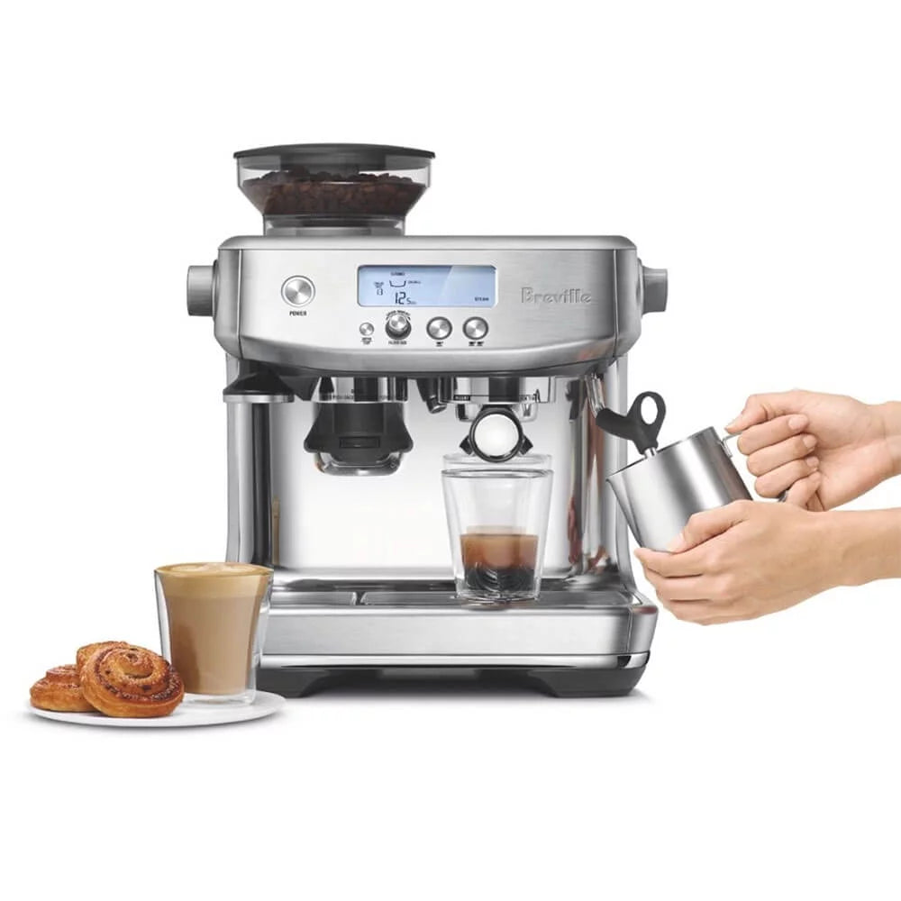 Espresso Machine, Stainless Steel U378961