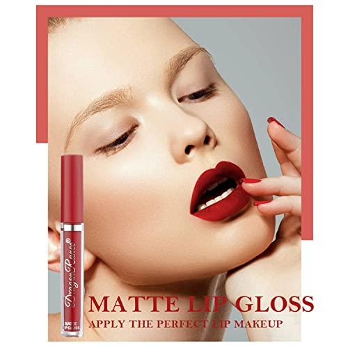 Matte Liquid Lipstick Set, Long-Lasting Waterproof Lip Stain Q20425