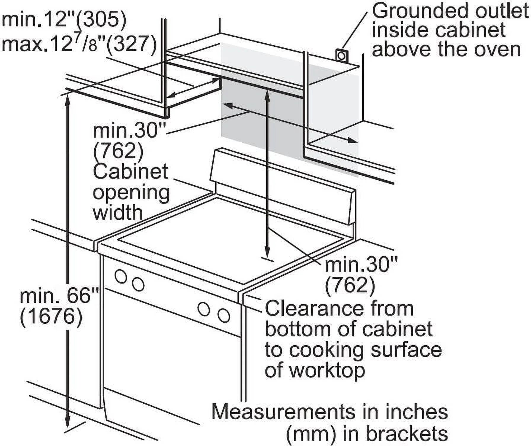 Over the Range Microwave Stainless Steel E4944