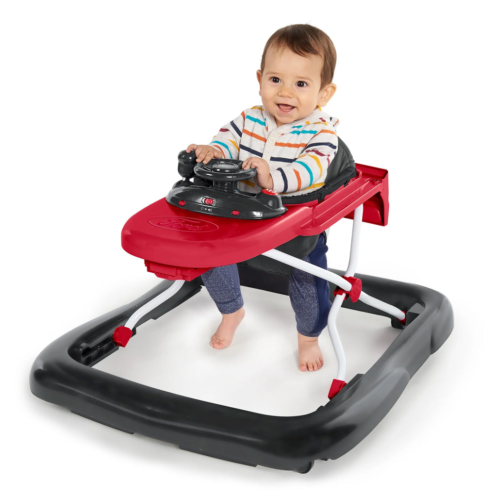 4-in-1 Adjustable Baby Walker with Removable Steering Wheel R395