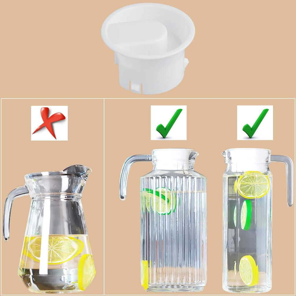 Glass Carafe Lids, Dust Proof, 2 Pieces E767