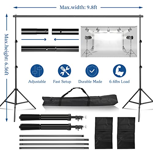 Photo Video Studio Backdrop Stand 2x3m with Carry Bag J454729