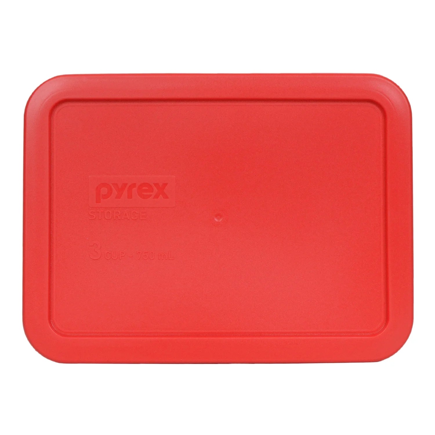 Red Replacement Lids for Glass Storage Cups R359771