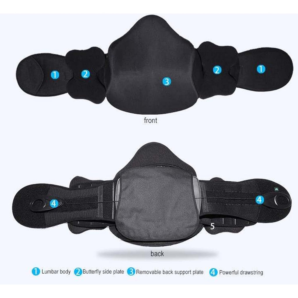 Back Brace for Lower Back Pain Relief Lumbar Support K70777